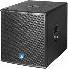 Fdb Subwoofer Ativo U118WA, 18 Polegadas, 1200W RMS, Módulo Digital Classe D, para Eventos e Instalações Profissionais