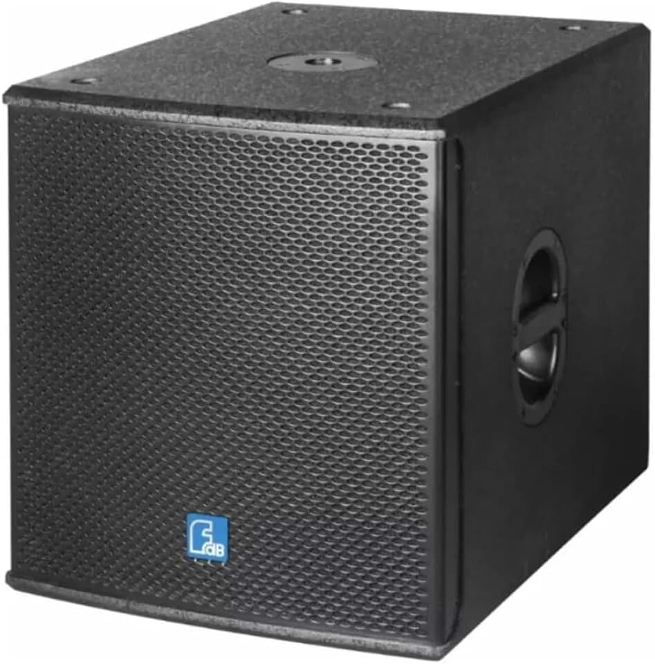 Fdb Subwoofer Ativo U118WA, 18 Polegadas, 1200W RMS, Módulo Digital Classe D, para Eventos e Instalações Profissionais