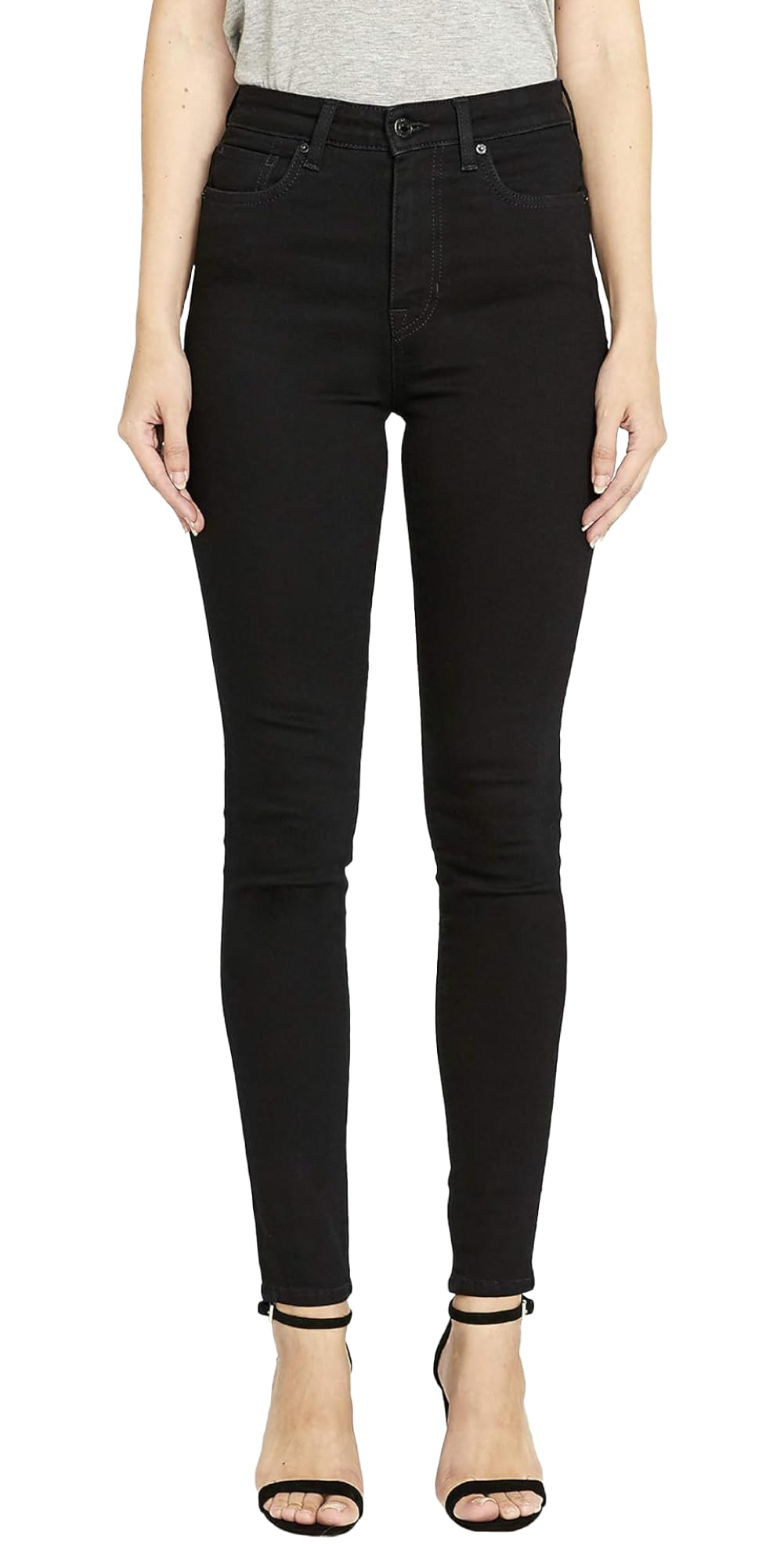 Buffalo Skylar High Rise Skinny Jean Skylar High Rise Skinny Jean, Nero, 35