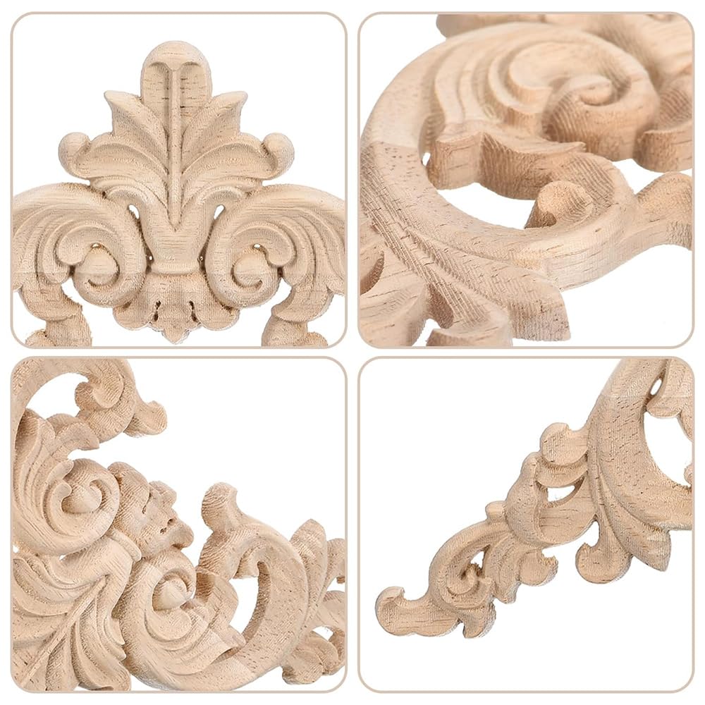 Coppia di applique in legno dipinto, inizi del XIX secolo - Asta