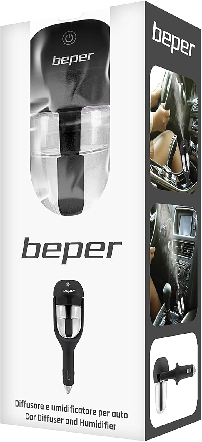 BEPER P205DIF100 Car Diffuser installed in a car's 12V socket