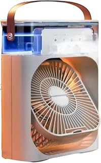 Buzlu Vantilatör Mini Fan 5 Spreyli Su Püskürtmeli