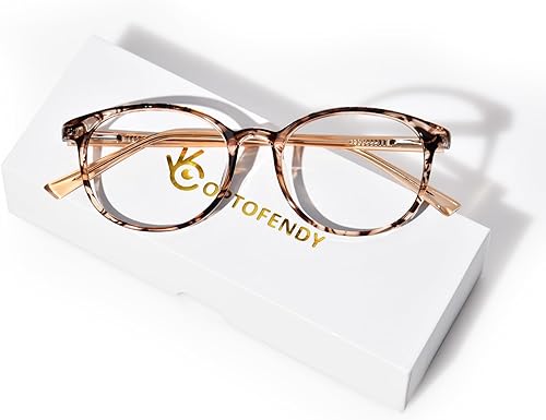 OPTOFENDY Lentes de luz azul para mujer, TR90, con bloqueo de luz azul, alivian la fatiga ocular y anti rayos UV400