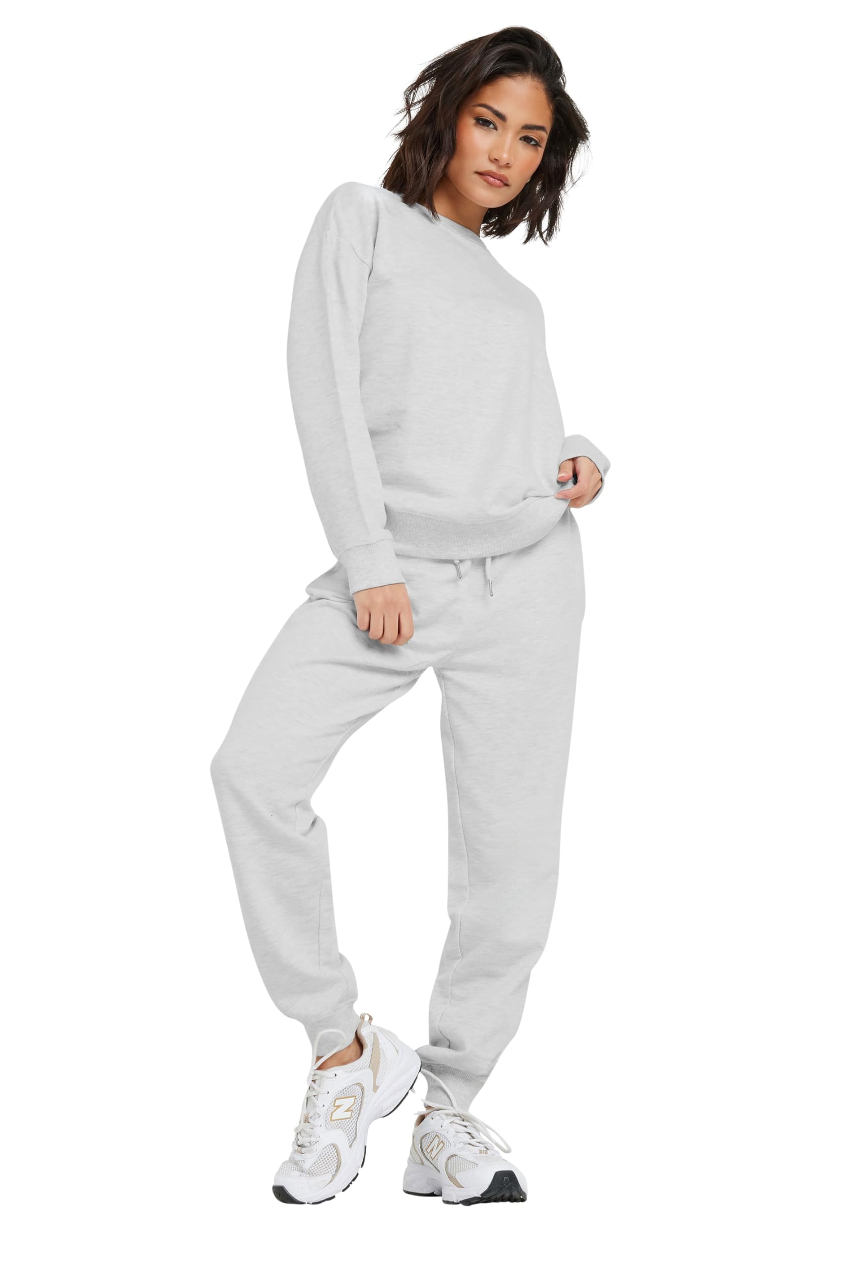PixieGirl Women's Petite Sweatshirt in Grey | Size: 8