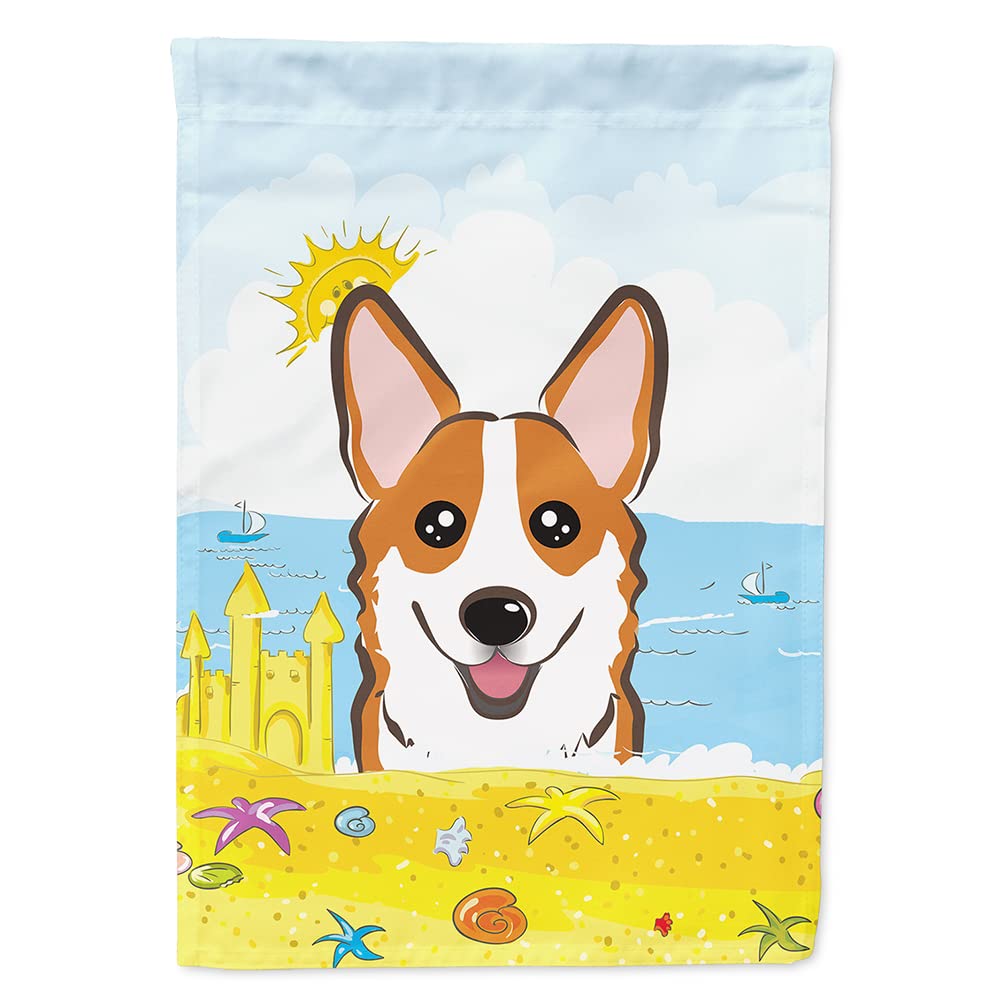 Grand drapeau Corgi en toile canevas Caroline's Treasures BB2122CHF de qualité supérieure