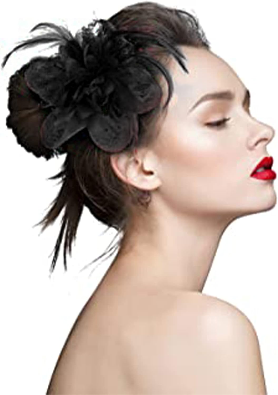 TS Accessoires de coiffure, élégant et luxueux, bibi en maille de