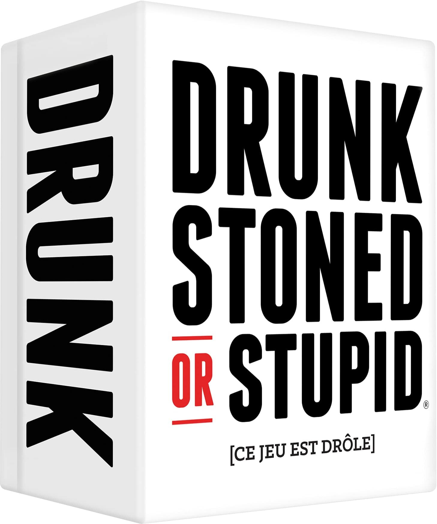 Asmodee - Drunk Stoned Or Stupid - Party Game for Adults - Fun Challenges: Accuse, Defend, Judge - for Parties With Friends - Funny Card Game - 4+ Players - 20 Min - English - Cojones