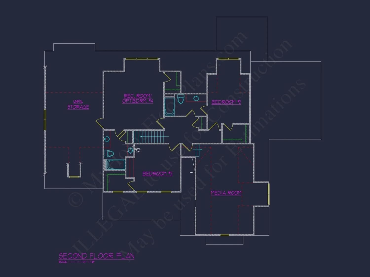 19-1518 HOUSE PLAN - Classic Craftsman House Plan with Spacious Floor Designs in CAD
