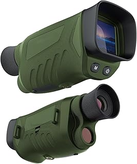 YardGo Night Vision Goggles, 2.5K & 48MP Digital Infrared Night Vision Binoculars for Adults Night Vision Scope with 8X Digital Zoom, Rechargeable Infrared Goggles for Camping Hunting
