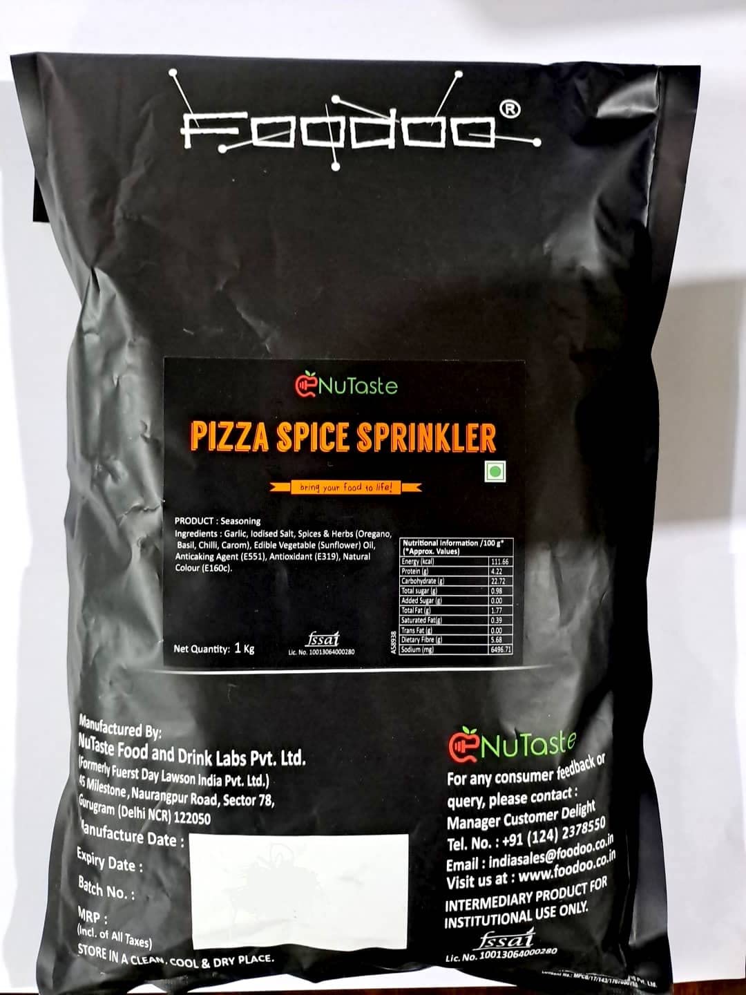 Foodoo pizza spice sprinkler 1 kg (B0BWV7MWSG) Amazon Price History, Amazon Price Tracker