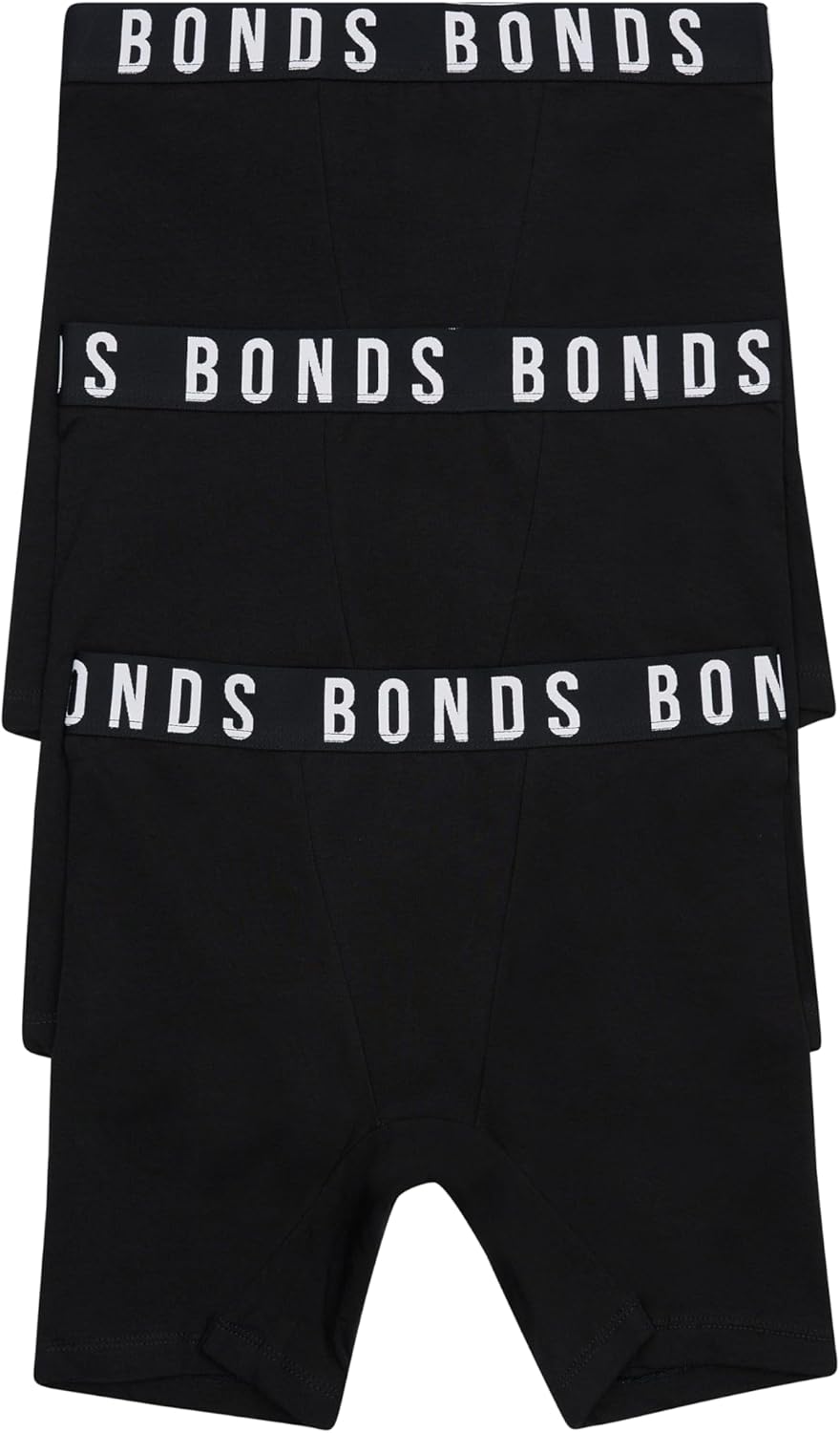 Bonds womens Boxer Briefs 3-pack – Mid-length, Soft Cotton, Everyday Comfort Underwear