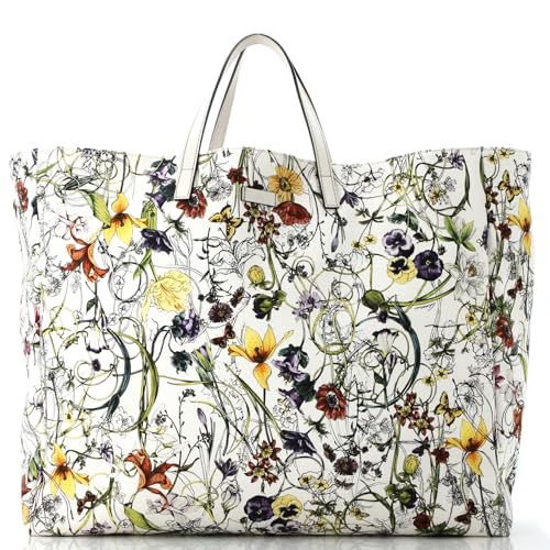 Gucci, Pre-Loved Open Tote Flora Canvas Large, Print