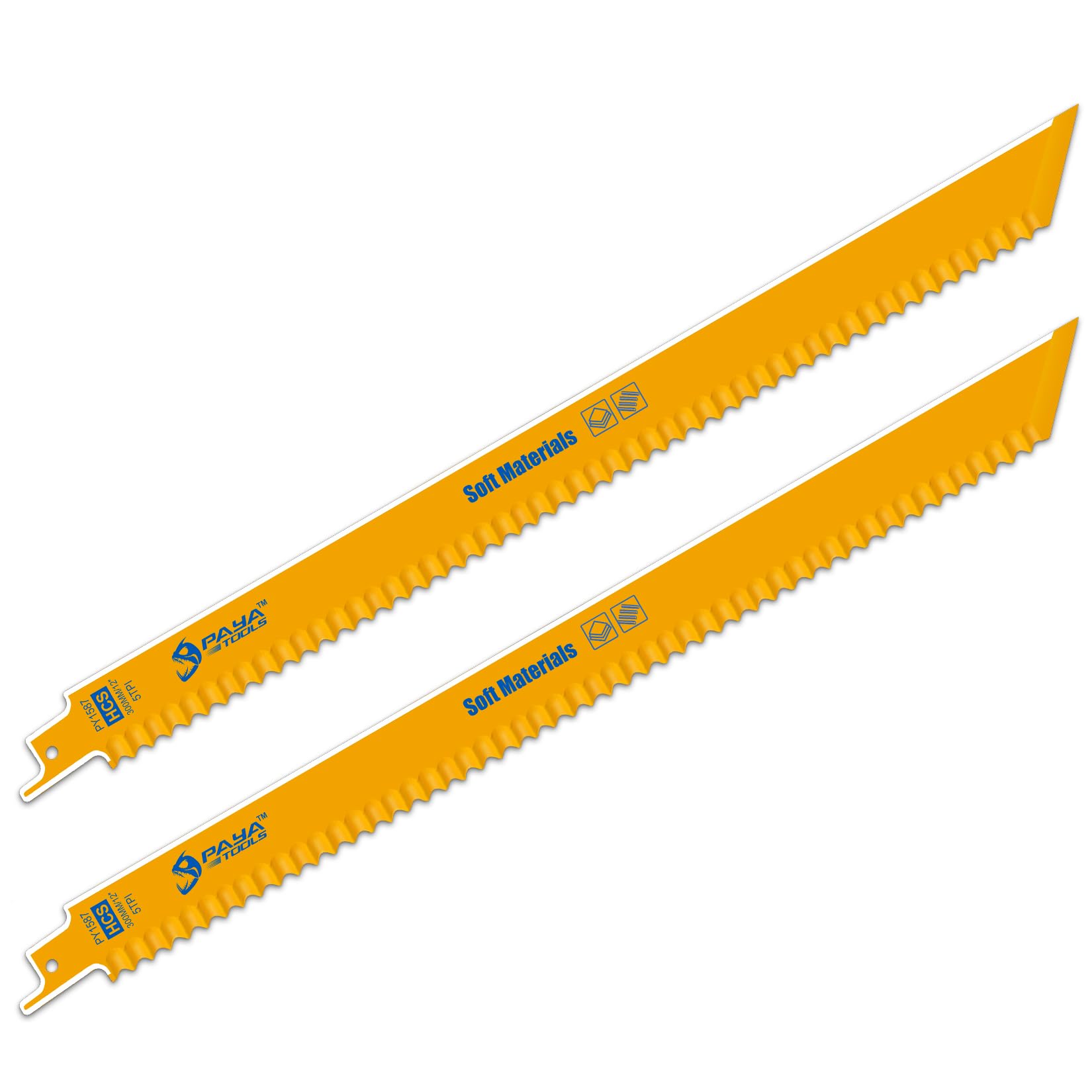 PAYA PRO Fiberglass Insulation Reciprocating Saw Blades,300mm,2pc