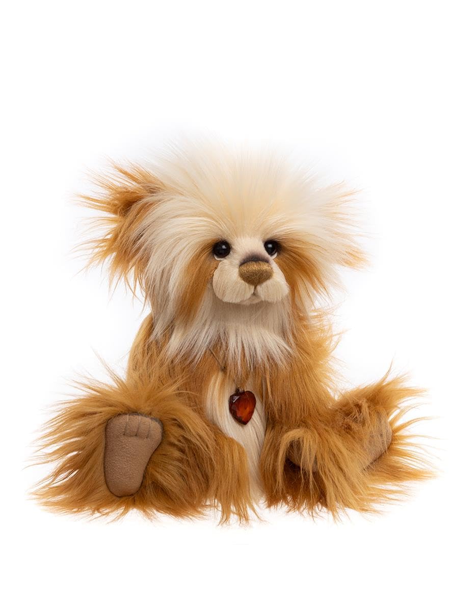 Charlie Bears Anniversary Savoury Pudding - Collectible Teddy Bear with Unique Design and Soft, Plush Fabric