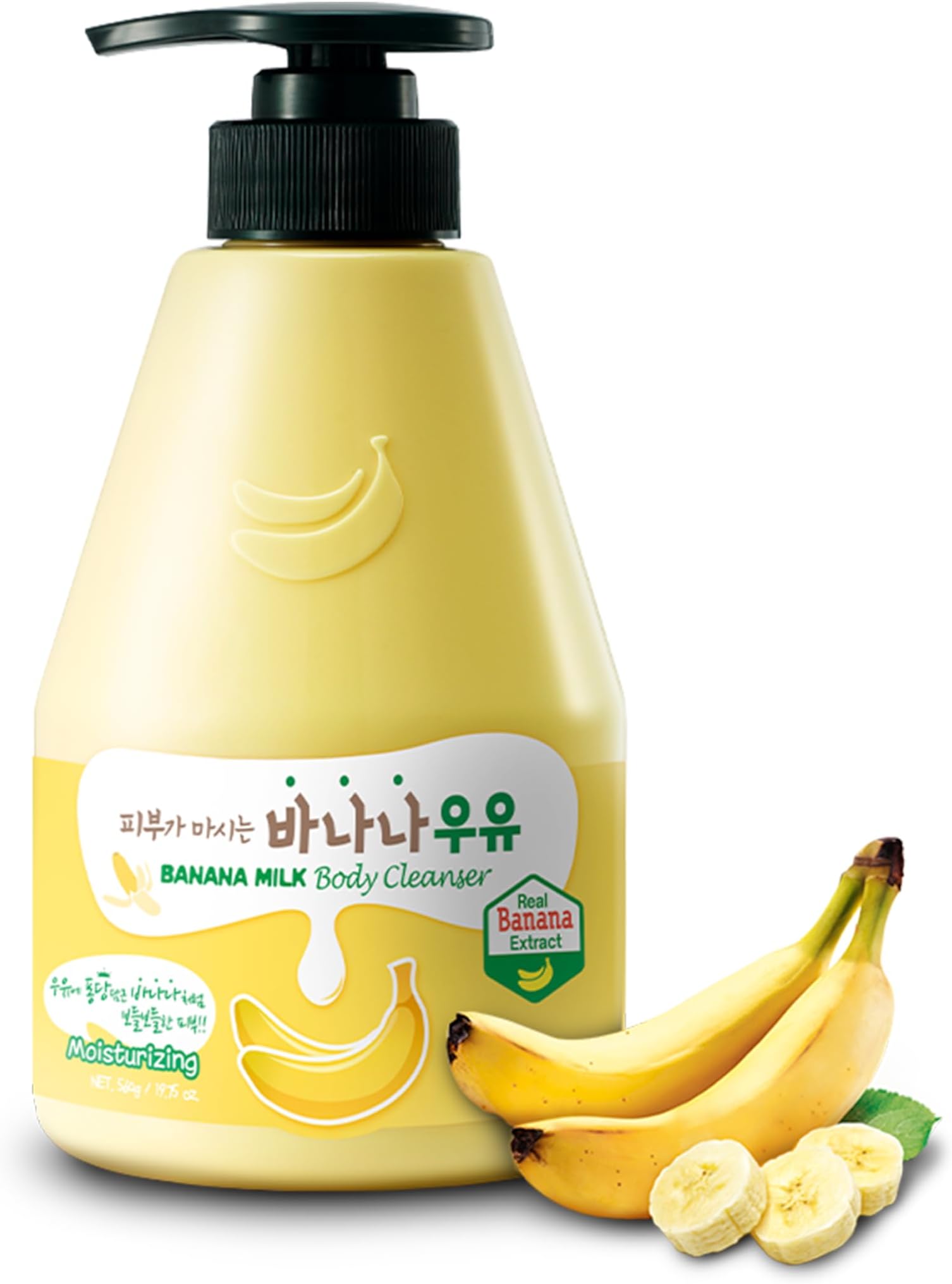 WELCOS Kwailnara Banana Milk Body Cleanser 560gram