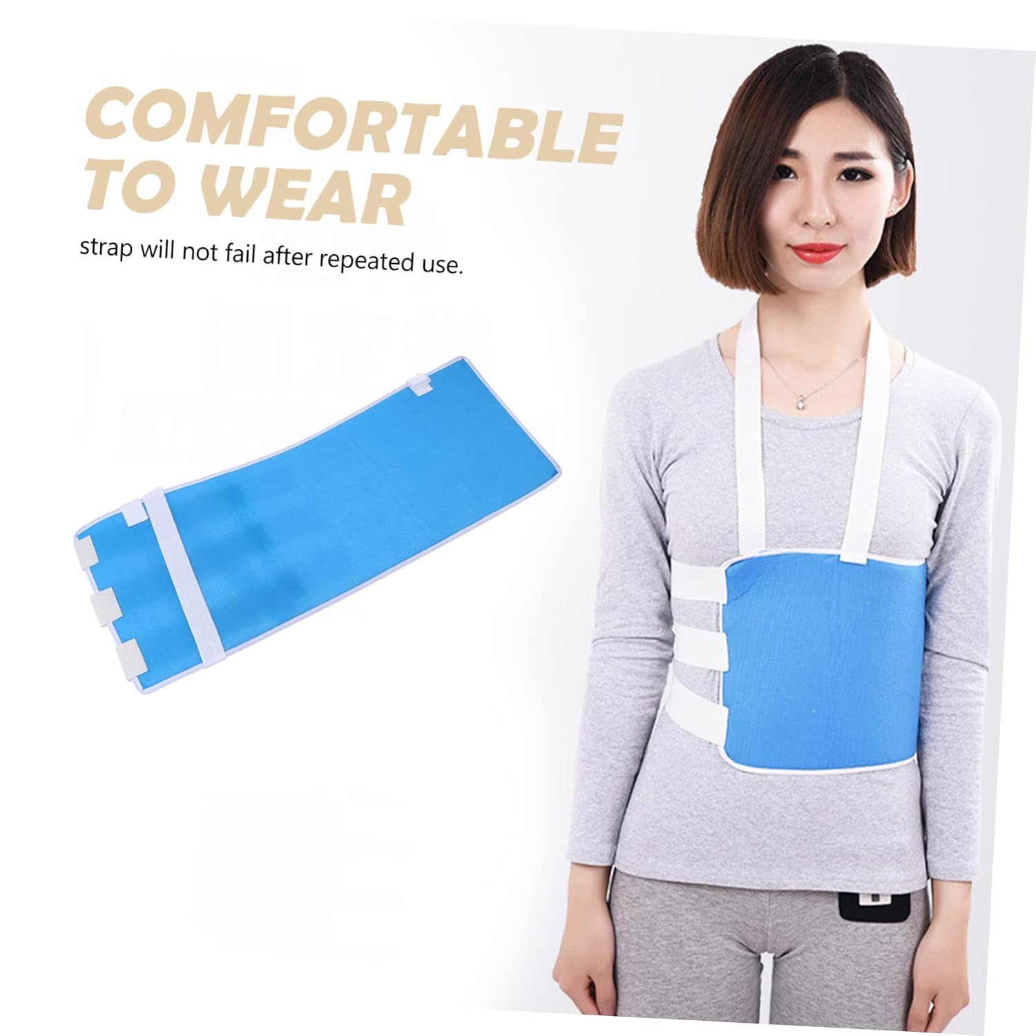Adjustable Rib Support Brace for Breathable Chest Belt for Broken Ribs for Men and Women and