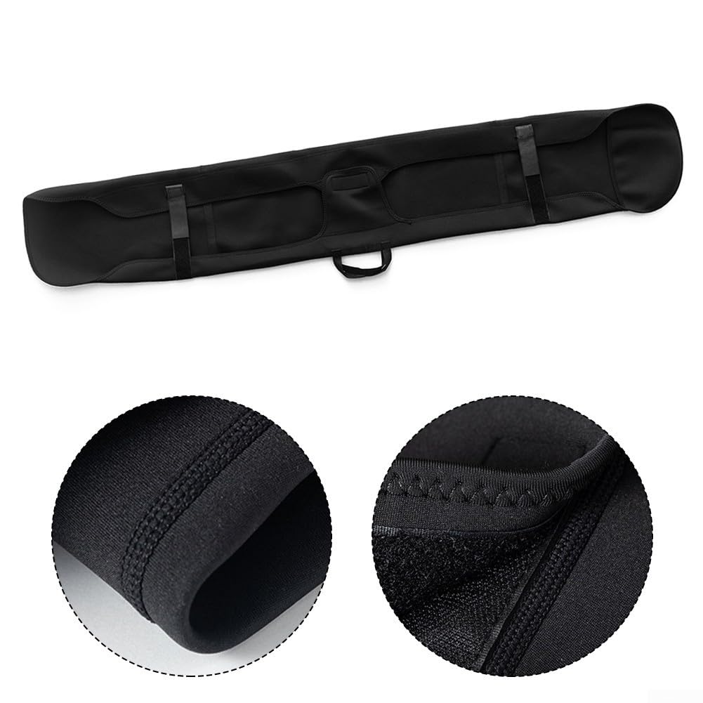 EasyByMall Housse de protection en néoprène pour snowboard avec poignée de transport confortable et extensible