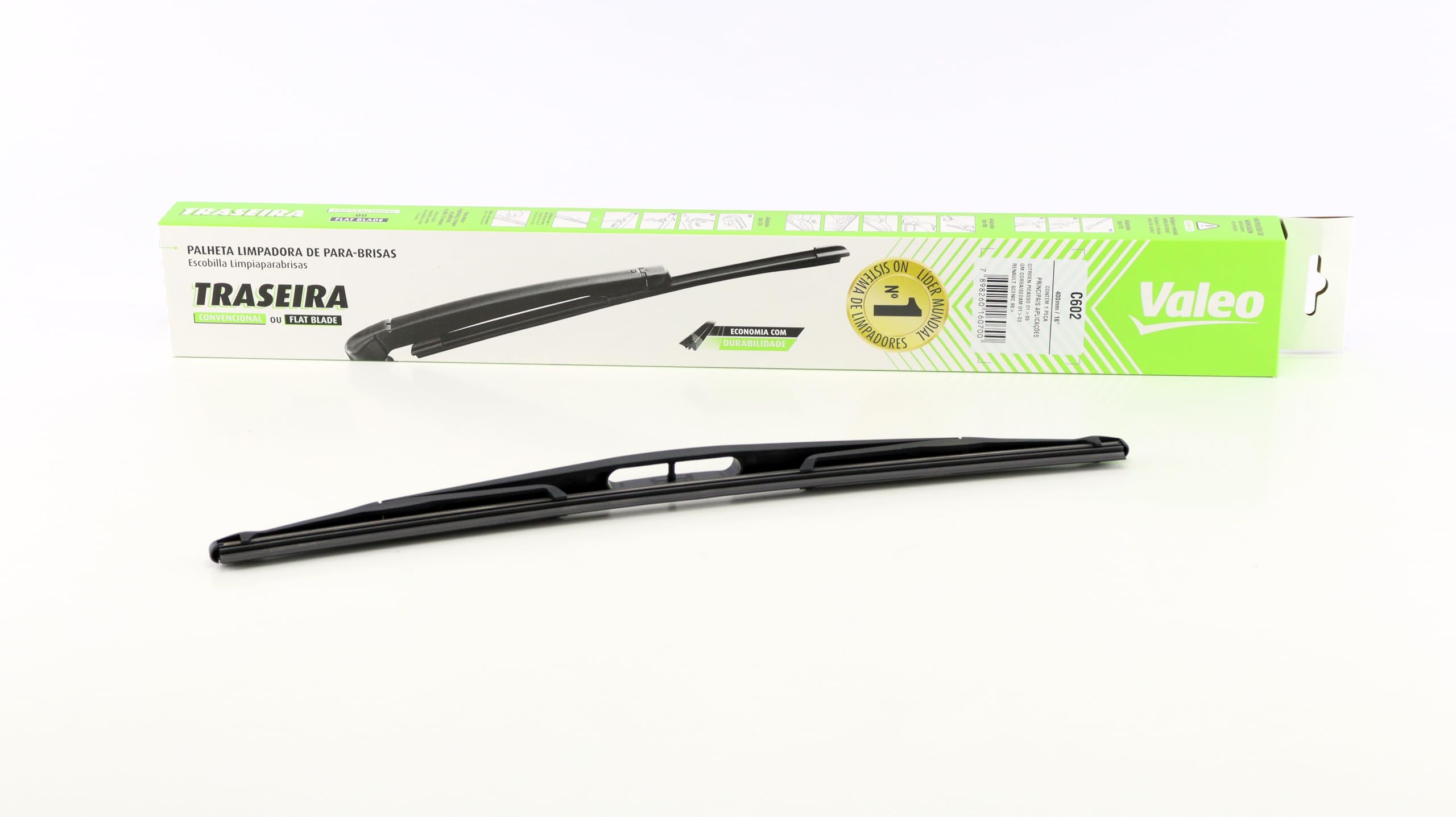 Palheta Traseira Valeo C602 - ASTRA; CORSA; ZAFIRA; XSARA; SCENIC