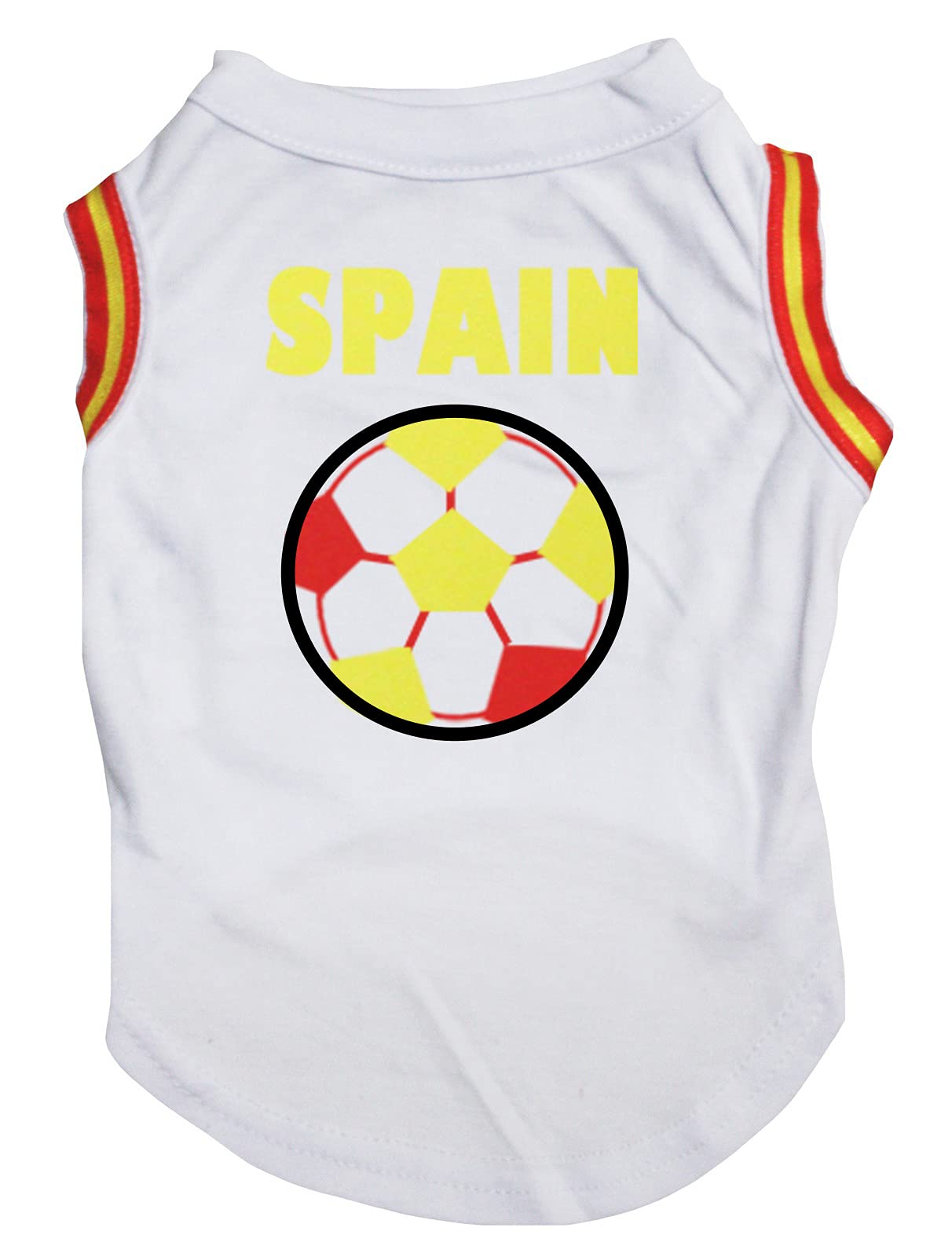 T-shirt pour chien Espagne blanc XXL idéal pour les balades d'été