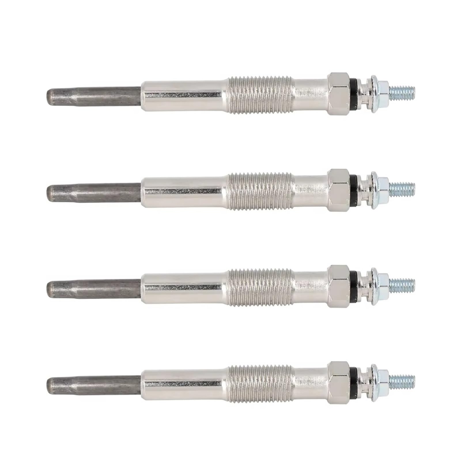 Set di candelette di preriscaldamento Diesel di Ricambio OE 7700100558 0250202035 per Clio MK2 1998 1999 2000 2001 2002 2003 2004 2005, 4 Pezzi