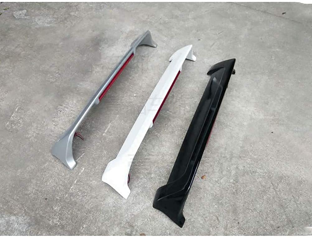 Spoiler Lybh in ABS Lucido Nero per Suzuki Jimny 2007-2016 con Luce A LED, Posteriore con Installazione Facile