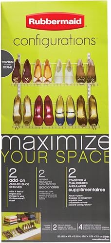 Miniatura 3 de Juego de estantes configurables para clóset de Rubbermaid