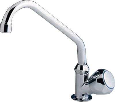 Scandvik 10169P Standard Family Cold Water Tap with Swivel Spout