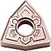 KYOCERA WNMG433KGCA315 Turning Insert for Cast Iron, CA315 Grade, Carbide, KG Chip Breaker, WNMG, 0.047" Corner Radius, Neutral, 0.5000" IC, TiCN/Al2O3