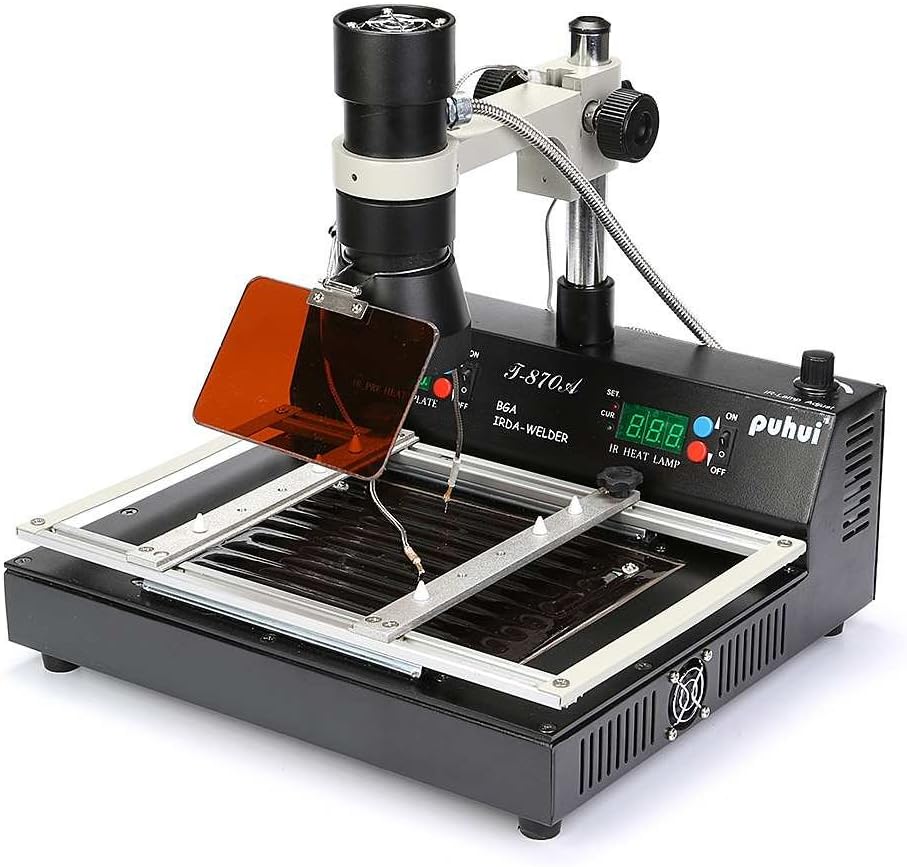 New Irda Welder Infrared SMT&SMD BGA Rework Station T870a
