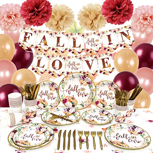 Fall Bridal Shower Decorations