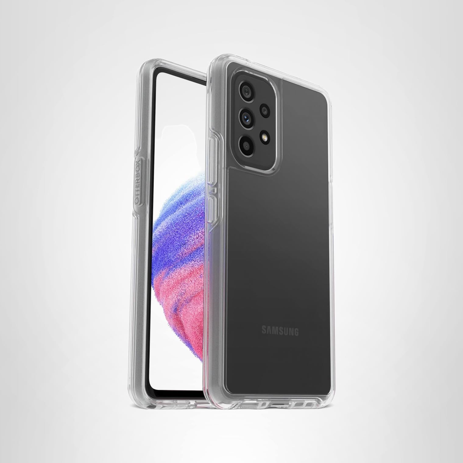 Amazon.com: OtterBox Samsung Galaxy A53 5G Symmetry Series Case - Clear,  Ultra-Sleek, Wireless Charging Compatible, Raised Edges Protect Camera &  Screen : Cell Phones & Accessories