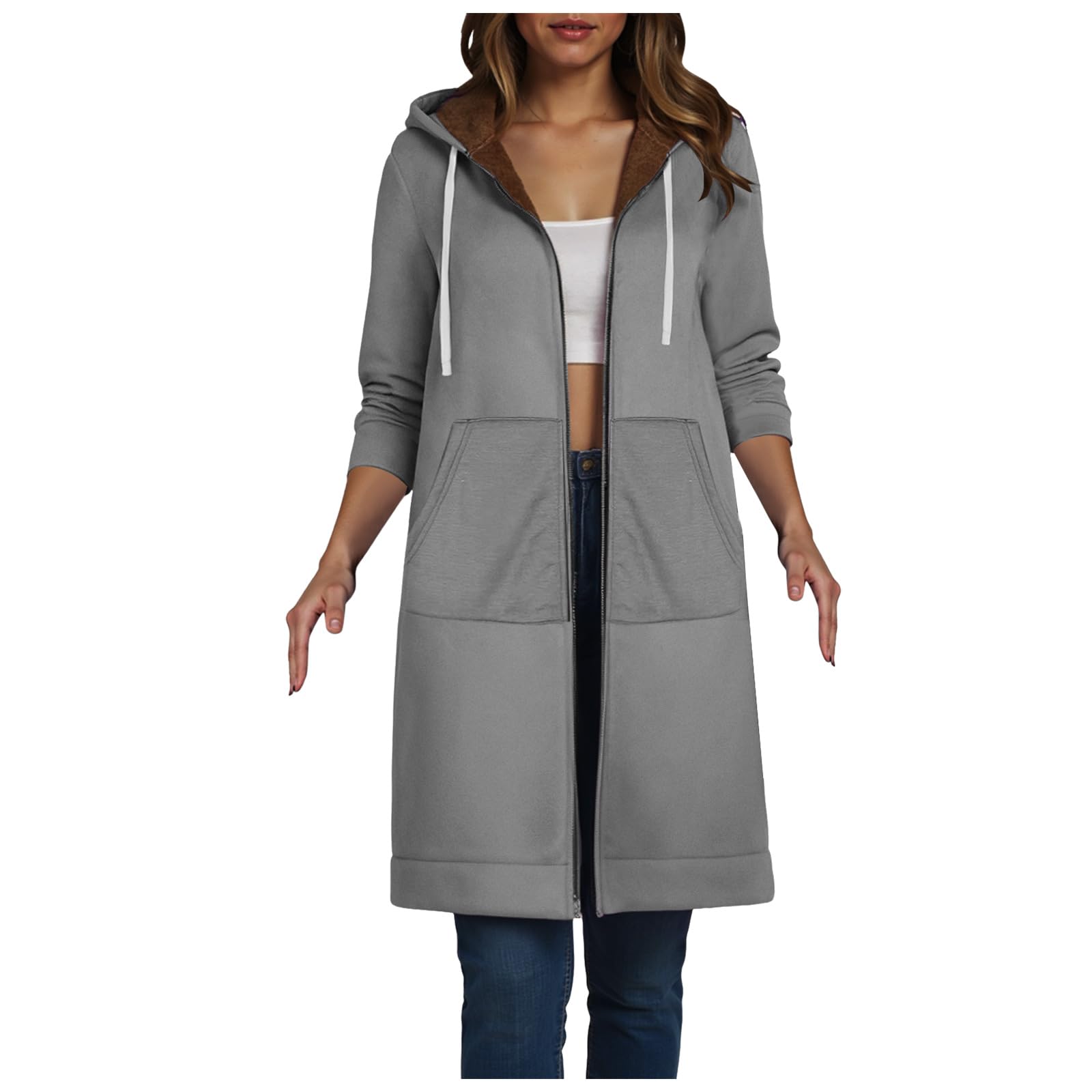 Generico Felpa Donna con Zip di Halloween, Felpe di Halloween da Donna, Magliette Girocollo con Grafica Felpa Zip Hoodies for Womens