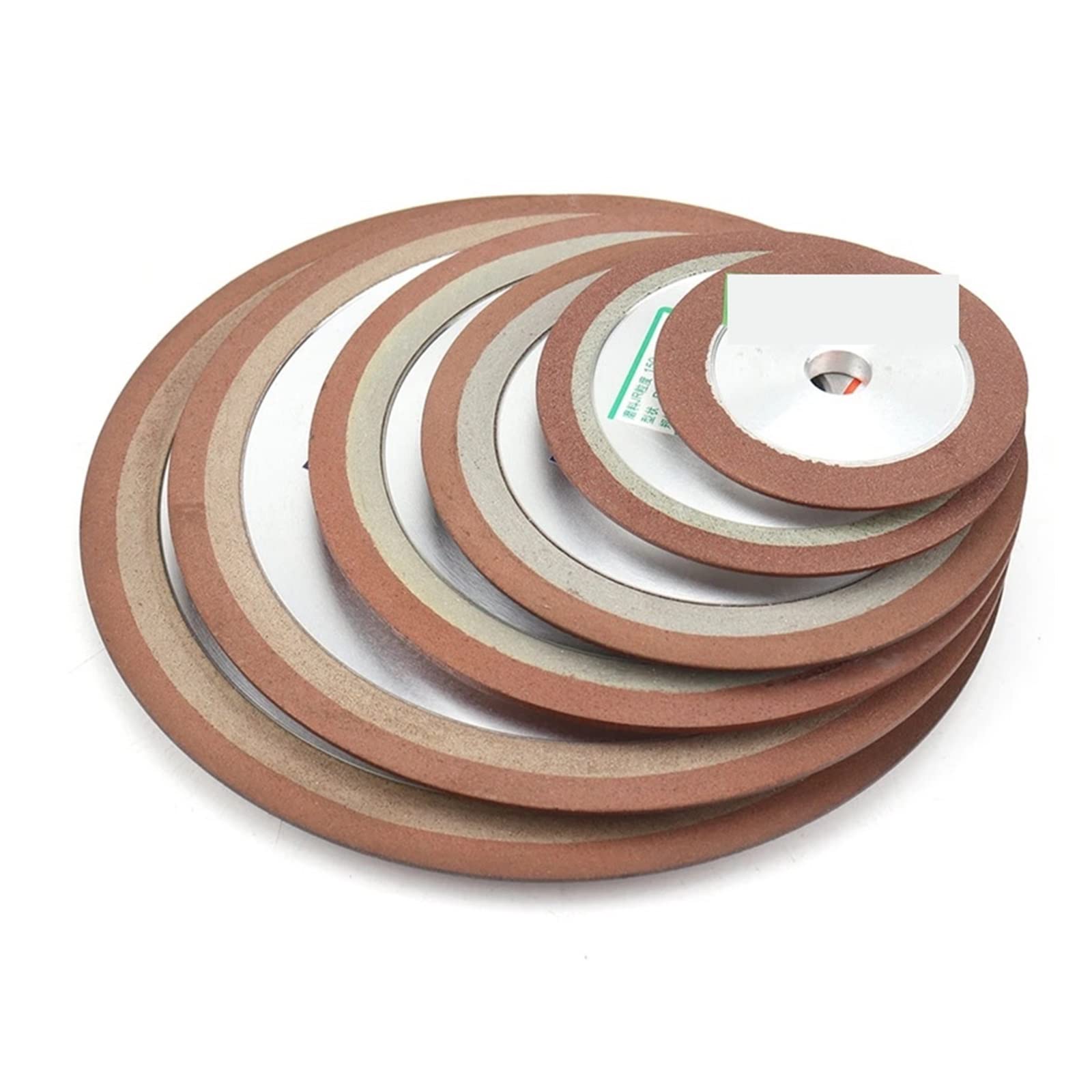 Meule diamantée, Disque de coupe de meule diamantée 75mm/80mm/100mm meuleuse de liaison en résine for affûteuse de fraise en acier tungstène #150/240/320, pour meuleuse d'angle(150,80x20x8x8mm)