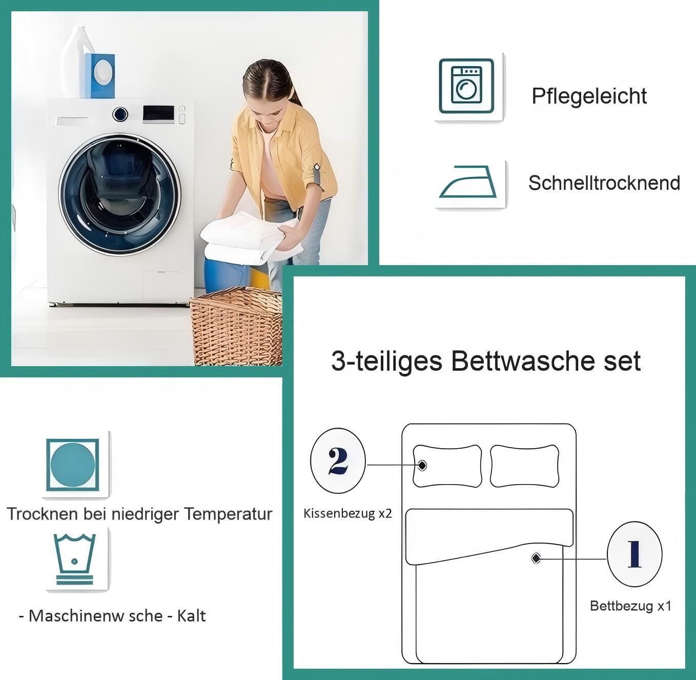 Katzencartoon Bettbezug 220x200 Pärchen Bettwäsche-Sets mit 2 Kissenbezüge 80x80 Cartoon Weich Bügelfrei Bettbezug für Jungen Mädchen Teenager Raumdekoration B-93
