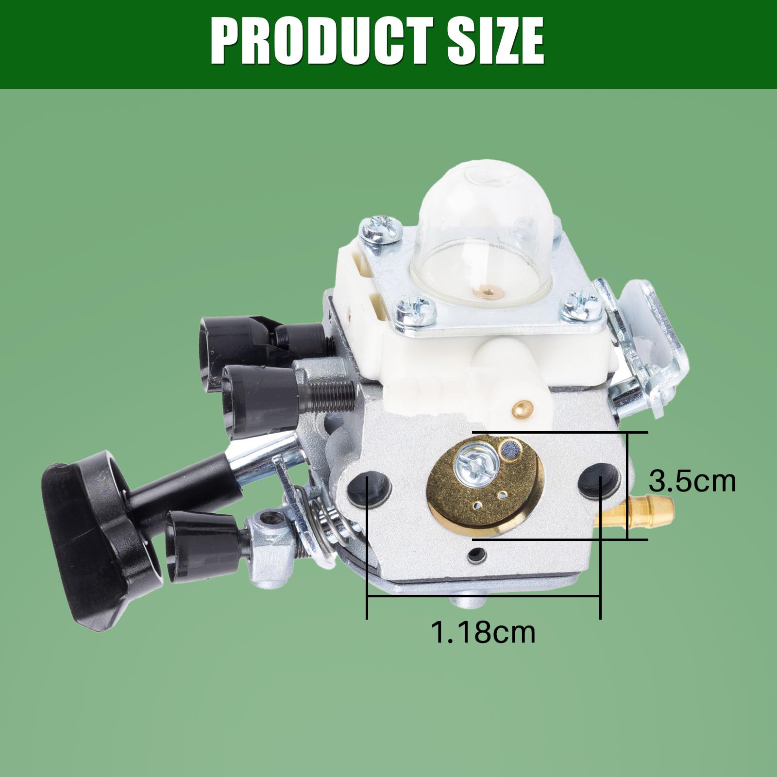 Carburateur 4241 120 0616, 4241 120 0607, 4241 120 0600 pour souffleur à feuilles Stihl BG86, BG86C, BG86Z, SH86. Filtre à air de rechange pour souffleur Zama C1M-S261C et C1M-S261B.