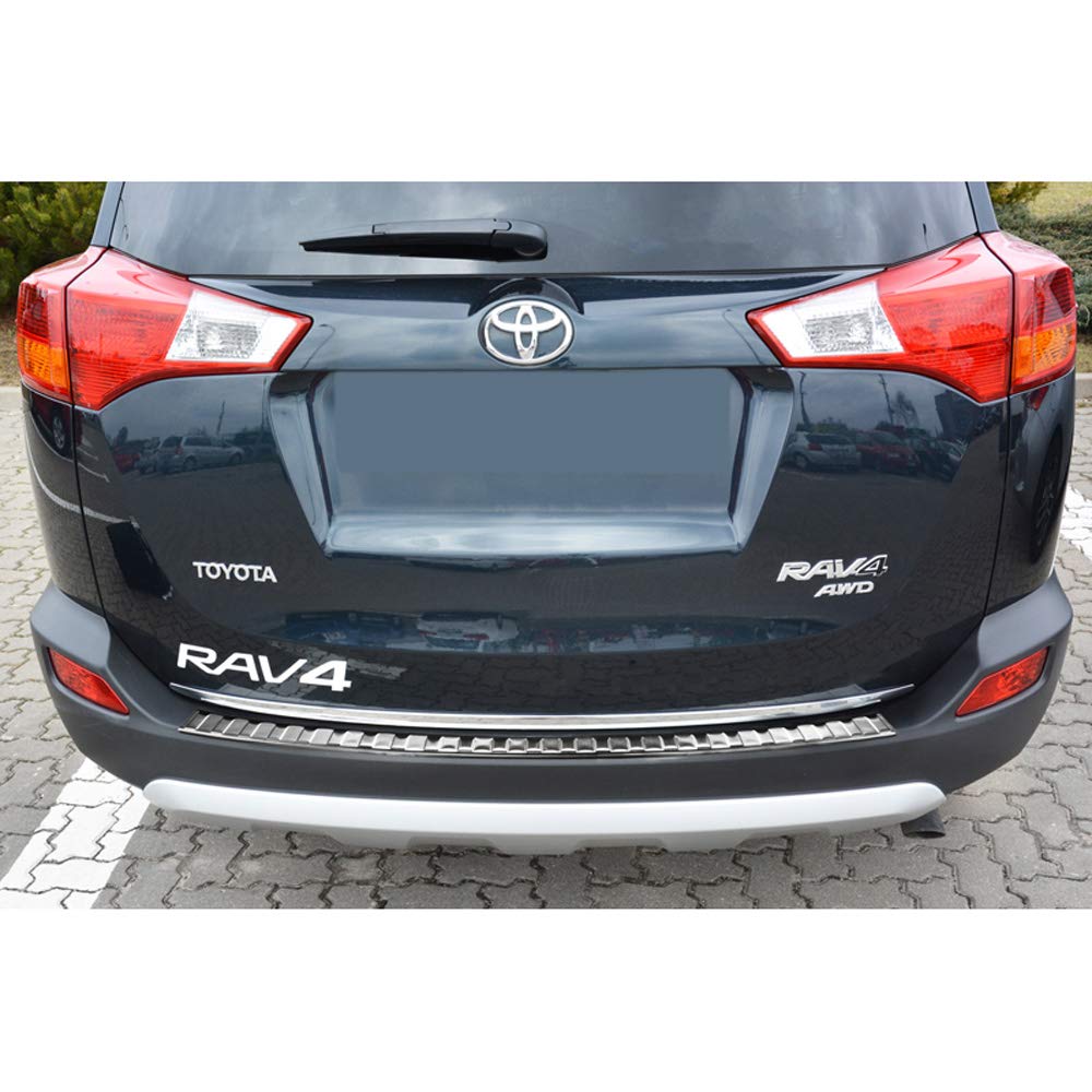 RVS Achterbumperprotector compatibel met Volvo XC60 II 2017-2021 & FL 2021- incl. R-Design 'Ribs RVS Achterbumperprotector compatibel met Volvo XC60 II 2017-2021 & FL 2021- incl. R-Design 'Ribs
