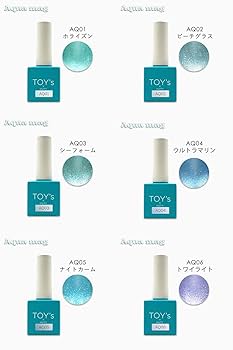 Amazon | TOY's × INITY アクアマグ 7ml 全6色 ジェルネイル