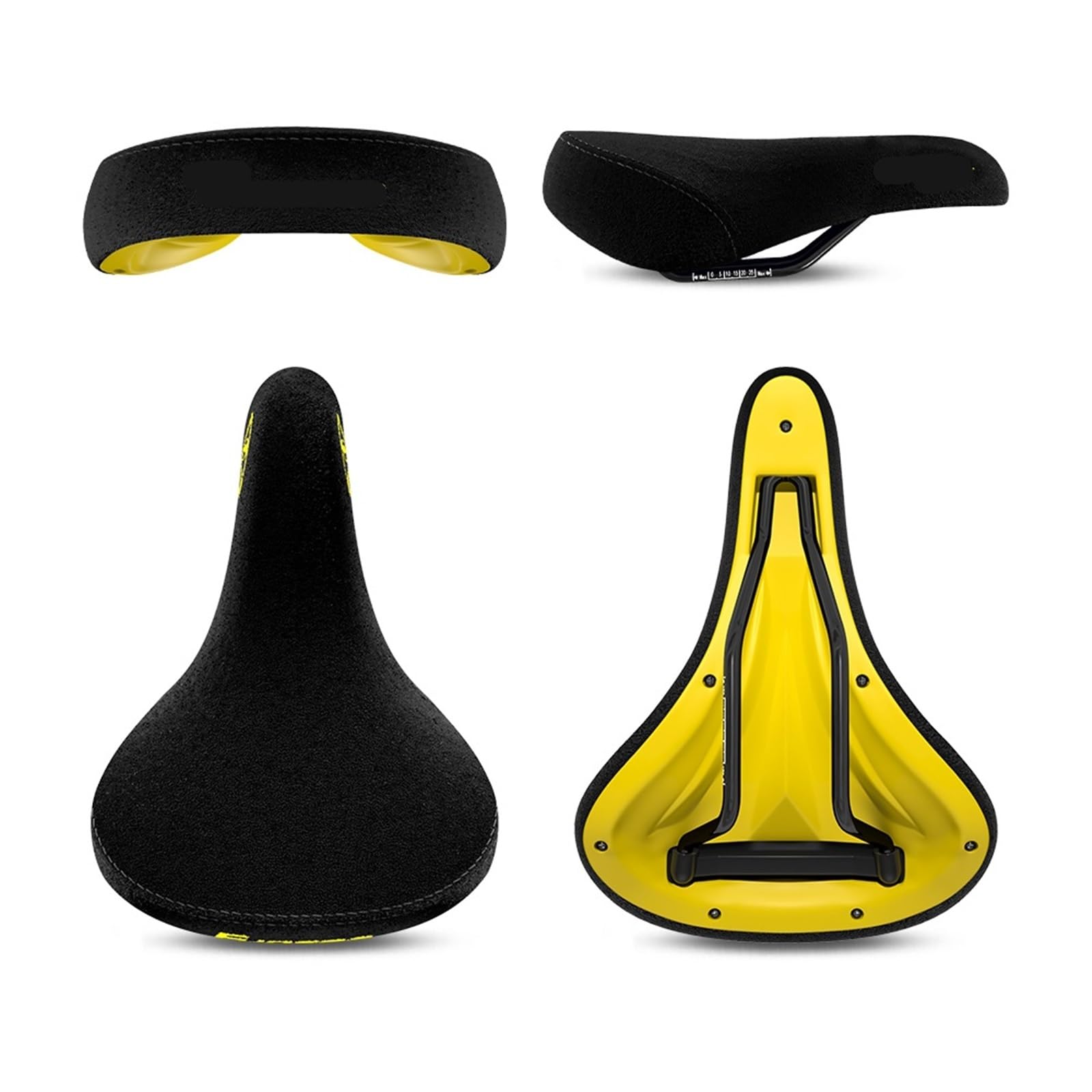 Generico Sella for Bici Wheelie Stunt BMX Cruiser in Flanella con Binario da 8 Mm Eagle Eye