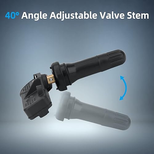 Miniatura 5 de Paquete de 4 sensores de sistema de monitoreo de presión de neumáticos 13586335, sensor TPMS de 315 MHz, compatible con Chevrolet Cruze Captiva