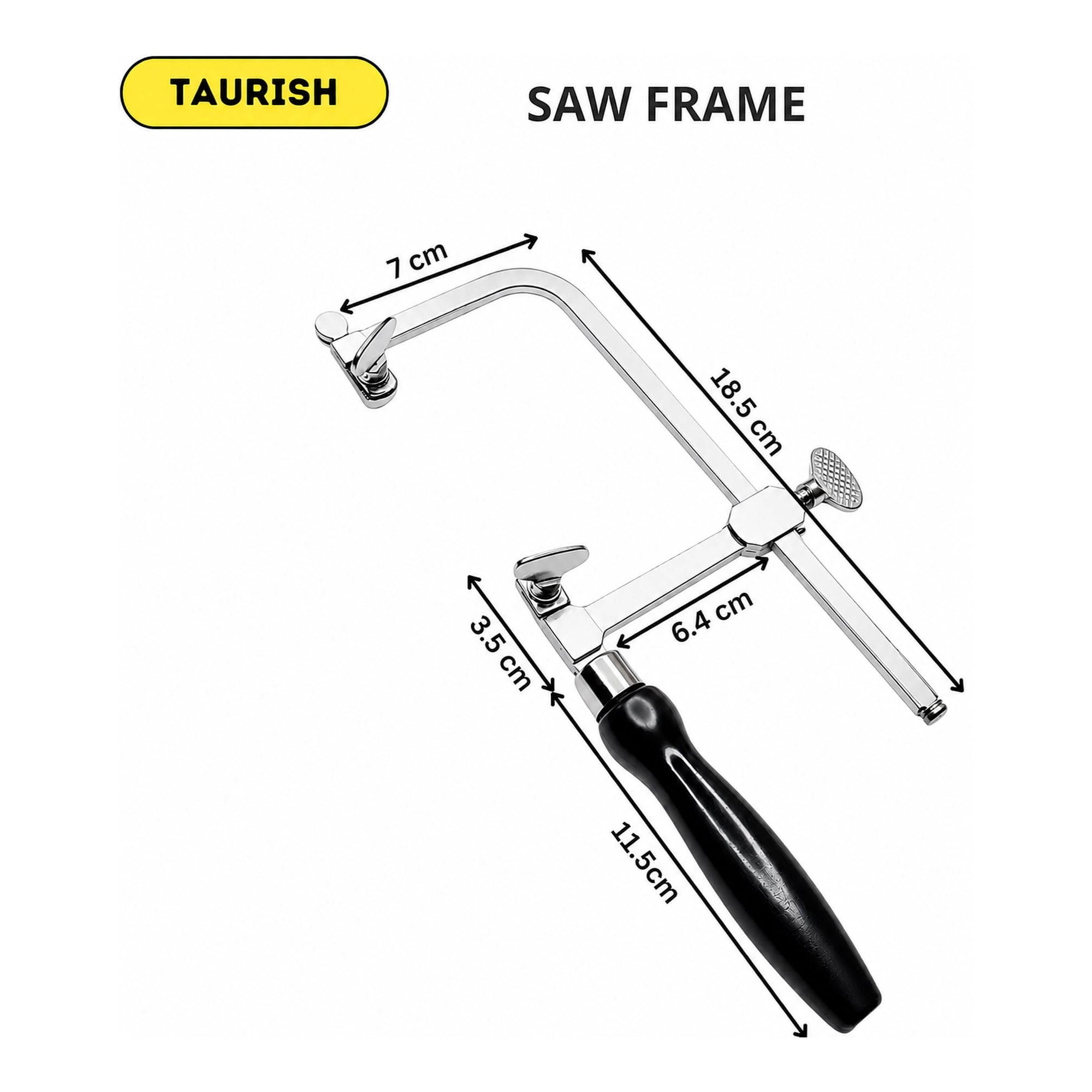 Jewelers Saw Frame - 144 Blades Included -3