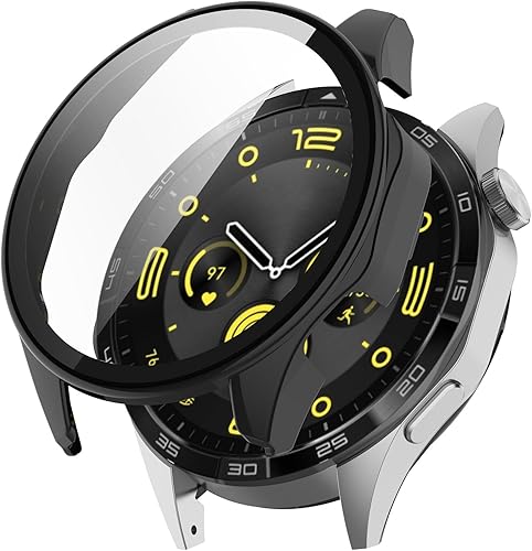 Miniatura 3 de Destinado para Huawei Watch GT 4 41MM 46MM película de vidrio templado protector de pantalla duro PC parachoques cubierta completa para Huawei GT 4