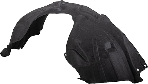 Miniatura 3 de Evan Fischer Forro de guardabarros compatible con Jeep Grand Cherokee 2011-2013, material plástico del lado del pasajero delantero CH1249153