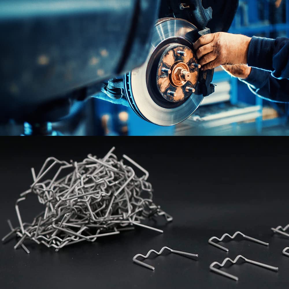 Graffette Per Saldatura Plastica - 1000 Pezzi Professionale Per Riparazione Paraurti Auto E Plastica - Foto 7