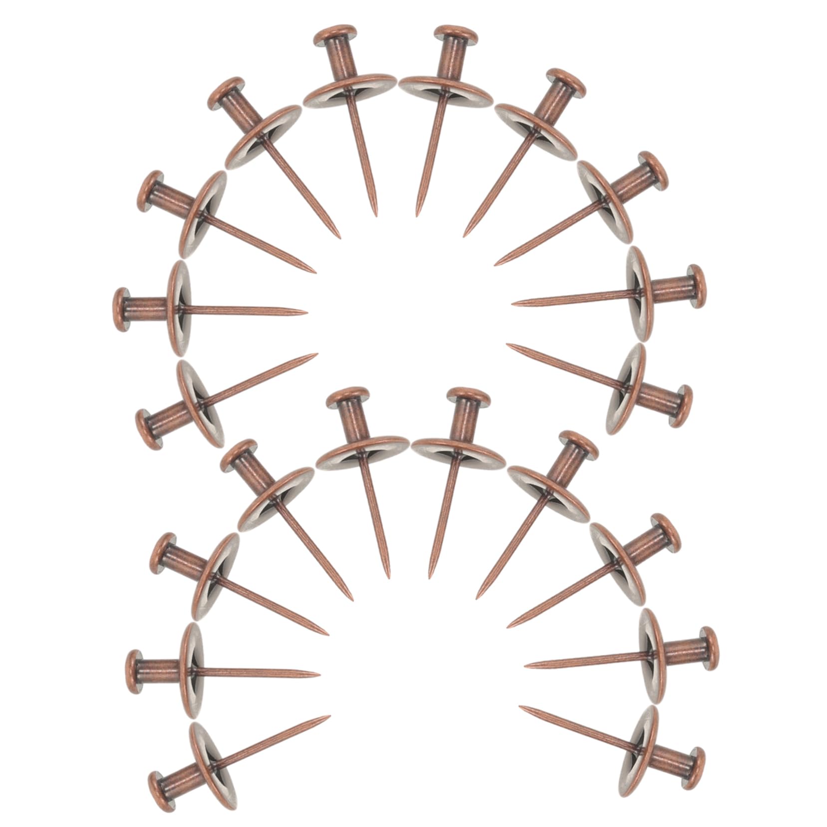 Mikikit 80pezzi Chiodi Da Muro Per Appendere Chiavi e Facili Da Installare Design Elegante Antico Per Decorazioni e Organizzazione Domestica