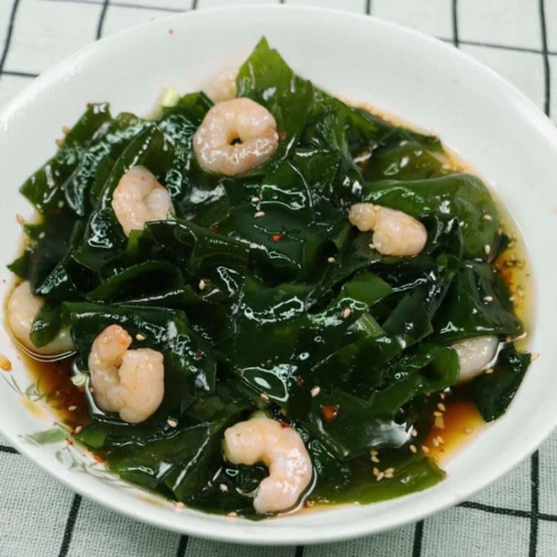 Wakame Varech Algues déshydratées Feuilles de Wakame Produits séchés (500 g)
