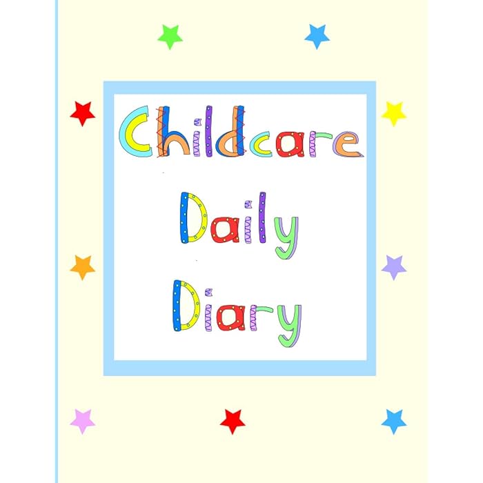 Buy Childcare Daily Diary Childcare Daily Log Book, Childcare