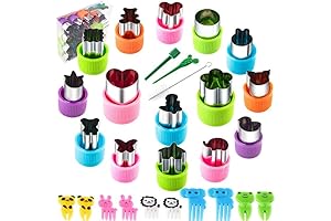 Tiny Cookie Cutters for Kids Food and Baking