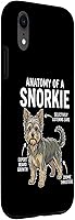 Vista 3 de Anatomy of A Snorkie Funny Dog Lover Owner Pet Parent Case for iPhone XR