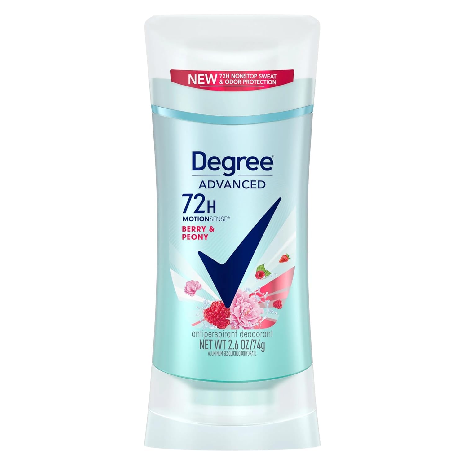 Degree Men Berry Cool MotionSense Antiperspirant Deodorant Stick 2.6 oz (76g) | 48H Sweat & Odor Protection | Long Lasting Fresh Berry Fragrance | Daily Use Deodorant for Men | Pack of 1-image-37