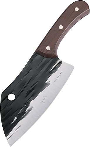 TJ POP Cuchillo pequeño para cortar verduras de 6 pulgadas cuchillo de carne ligero ultra afilado para mujer cuchillo de cortar de espiga completa